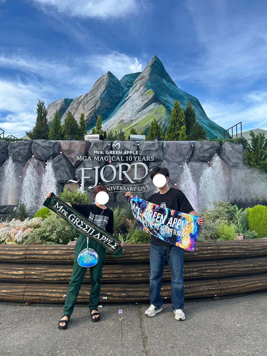 apple_green_113's tweet photo. ≪MGA MAGICAL 10 YEARS ANNIVERSARY LIVE ～FJORD～≫⛰️💎
7/27
特別なライブに参加できて本当に幸せでした！！！アンゼンパイ久しぶりに聴けて嬉しかった🫶🏻
⁡#MGA_MAGICAL10YEARS 
#MGA_FJORD 
#MrsGREEENAPPLE https://t.co/h1747WnExT