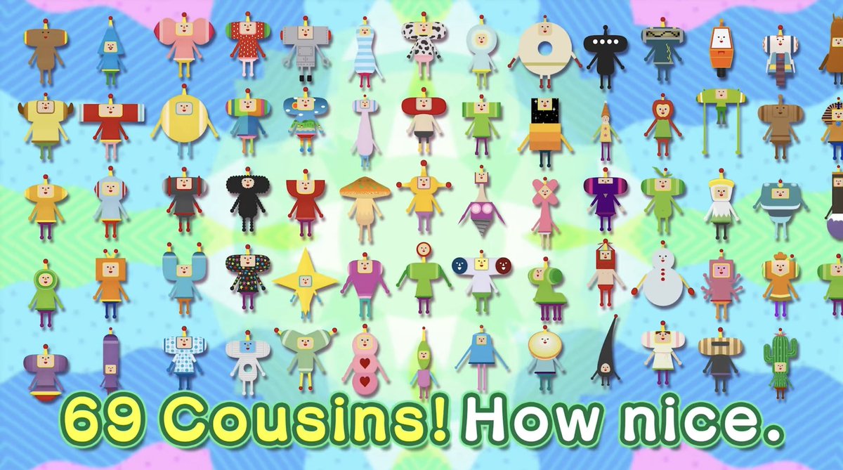69 Cousins! How nice.