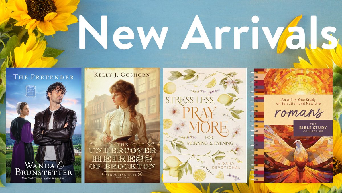 Check out what's new for August! From suspenseful fiction to encouraging devotionals, there's something for every reader. Find the entire list of new arrivals on our website: barbourbooks.com/new-arrivals/
