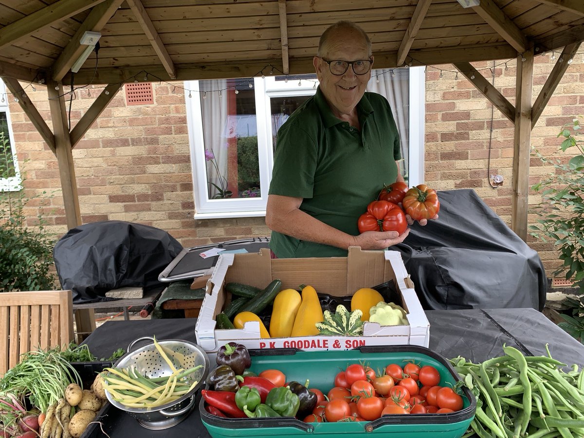 geraldstratfor3's tweet photo. The veg is comming thick and fast now cheers l https://t.co/EAJ95ShVjr