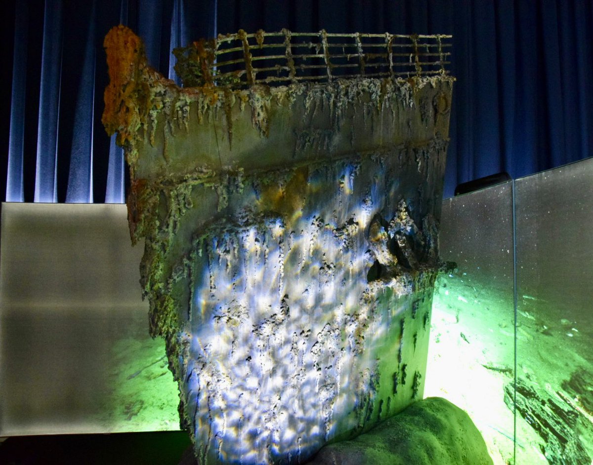 Absorbing couple of hours spent inside the Titanic Exhibition at <a href="/mcr_central/">Manchester Central</a>. Packed with fascinating artefacts, displays and first-hand accounts charting the famous story of the luxurious ocean liner and its tragic maiden voyage. Thoroughly recommend. 

#WhiteStarHeritage