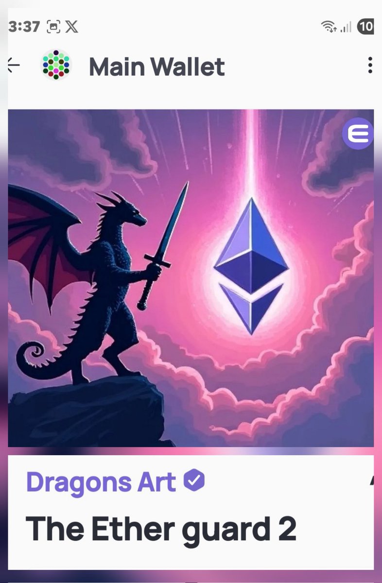 Allye (@allye95697360) on Twitter photo "Ether Guard 2" 🐉❄️⚔️ #NFTCommunity #DragonBrothers Creator <a href="/Alfo_nel/">DragonsArt.ENJ</a> 🐉💥 Choose Winners in 72hrs ✌️🤩😁
⏰️❤️&RT
⏰️Follow <a href="/Alfo_nel/">DragonsArt.ENJ</a> <a href="/enjin/">Enjin</a>
⏰️Tagg 3 frenz
⏰️Comment ENJIN Matrixchain address
#Enjin #EnjinNFT #NFTs #NFT #NFTio #nftart #NFTGiveaway #EnjinisKing "Ether Guard 2" 🐉❄️⚔️ #NFTCommunity #DragonBrothers Creator <a href="/Alfo_nel/">DragonsArt.ENJ</a> 🐉💥 Choose Winners in 72hrs ✌️🤩😁
⏰️❤️&RT
⏰️Follow <a href="/Alfo_nel/">DragonsArt.ENJ</a> <a href="/enjin/">Enjin</a>
⏰️Tagg 3 frenz
⏰️Comment ENJIN Matrixchain address
#Enjin #EnjinNFT #NFTs #NFT #NFTio #nftart #NFTGiveaway #EnjinisKing
