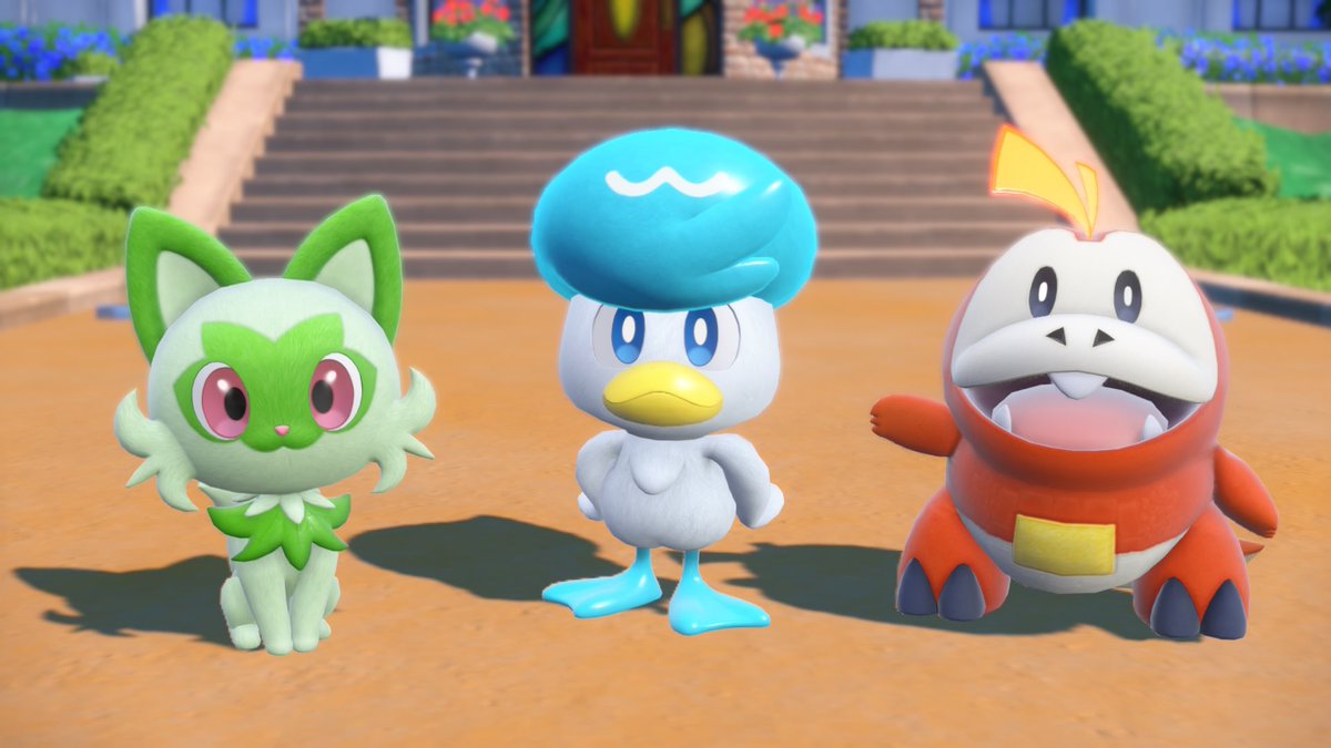 Predator_XIV's tweet image. #PokemonViolet
بدون تفكير اخترت البطة 🦆
