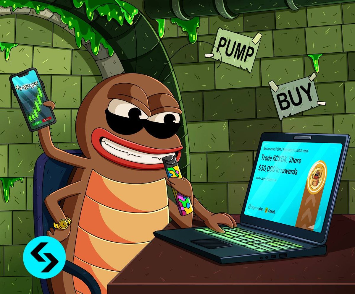 🏆 Winners are LOCKED and LOADED!! Mad respect to all the hustlin’ crawlers out there! 

But hey, if you weren’t a winner, we see you unlucky roaches too and here's what you gotta do… 👀

Under this post, write a comment with these included:💬
- <a href="/BitgetWallet/">Bitget Wallet 🩵</a> sol address 
-