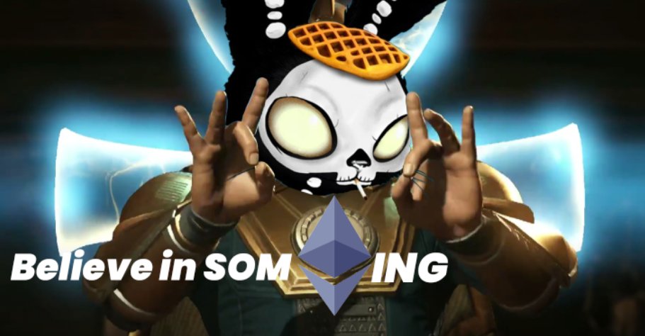 Believe in somETHing 🧠

Yesterday’s <a href="/joinsyndicate_/">Syndicate Σ:</a>  AMA was fire!

Most of the projects I believe in were here👇
<a href="/badbunnz_/">Bad Bunnz</a>
<a href="/tapout_game/">Tapout</a>
@MegaHeroesHQ
<a href="/digitrabbits/">Digit Rabbits 🐰</a>  
<a href="/Showdown_TCG/">Showdown</a> 
<a href="/MegalioETH/">Megalio ∑:</a> 

All under the @megaeth_labs vision.
Not just bags, belief.
We early, Stay bunnish!