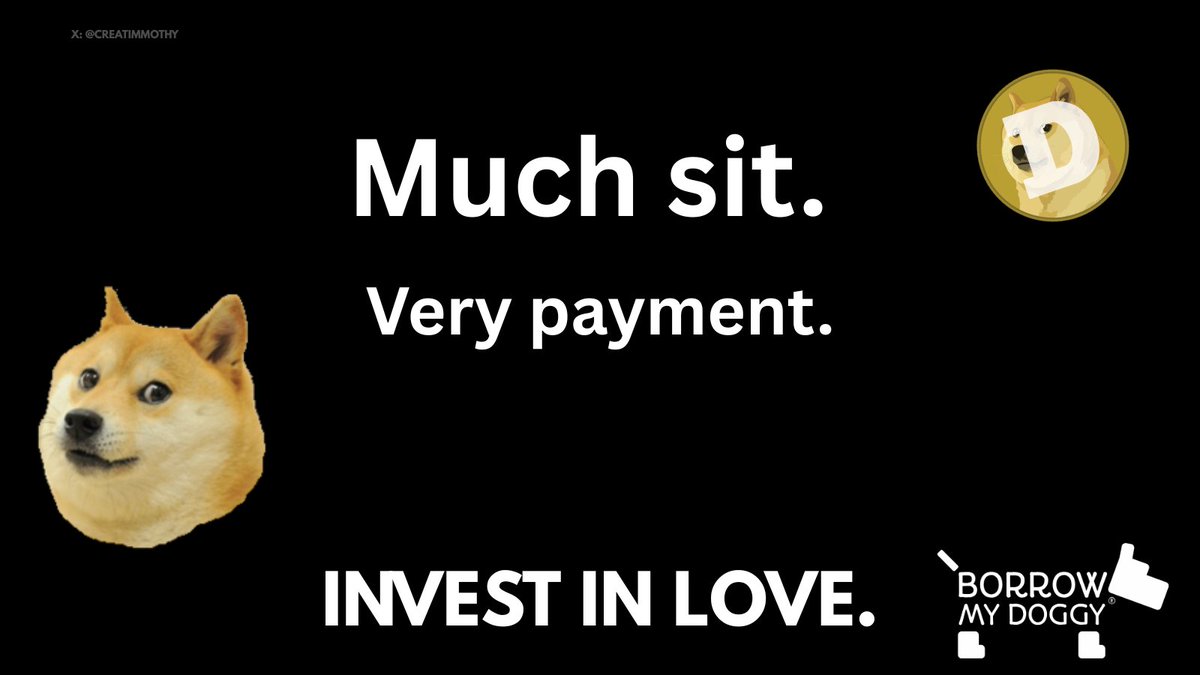 I thought of the 'Can I pet that dawg' meme instantly and then just rolled with it <a href="/OneMinuteBriefs/">One Minute Briefs ⏱️</a> <a href="/BorrowMyDoggy/">BorrowMyDoggy</a> 
#DogSitters