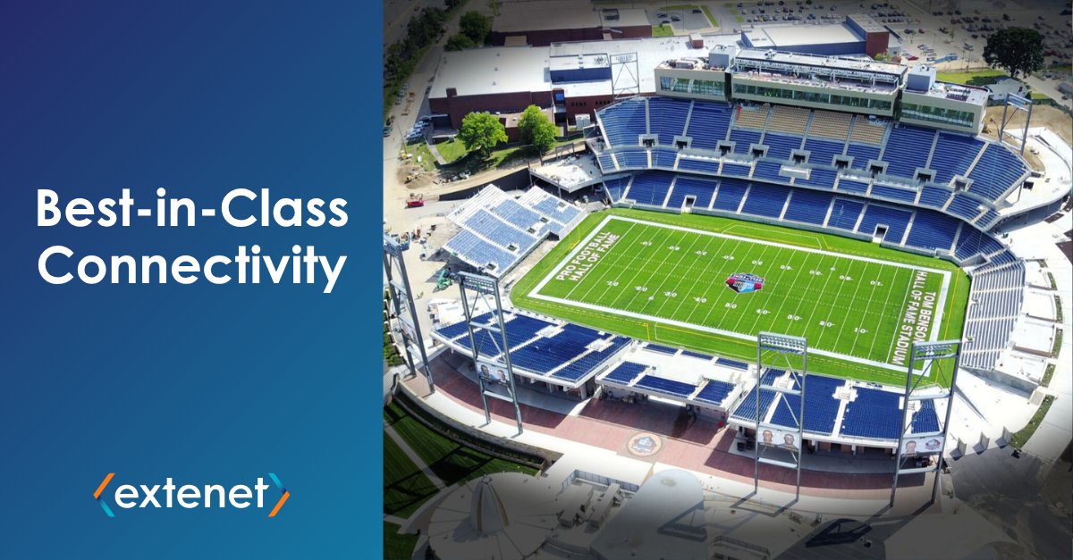 Extenet (@extenetsystems) on Twitter photo Extenet & <a href="/JMAWireless/">JMA Wireless</a> revolutionized fan experiences in 2021 with in-venue midband #5G at Tom Benson Hall of Fame Stadium! Fans can enjoy unmatched connectivity, enhanced experiences, & seamless communication during tonight’s annual #ProFootballHOF game: rb.gy/q6tp7k Extenet & <a href="/JMAWireless/">JMA Wireless</a> revolutionized fan experiences in 2021 with in-venue midband #5G at Tom Benson Hall of Fame Stadium! Fans can enjoy unmatched connectivity, enhanced experiences, & seamless communication during tonight’s annual #ProFootballHOF game: rb.gy/q6tp7k