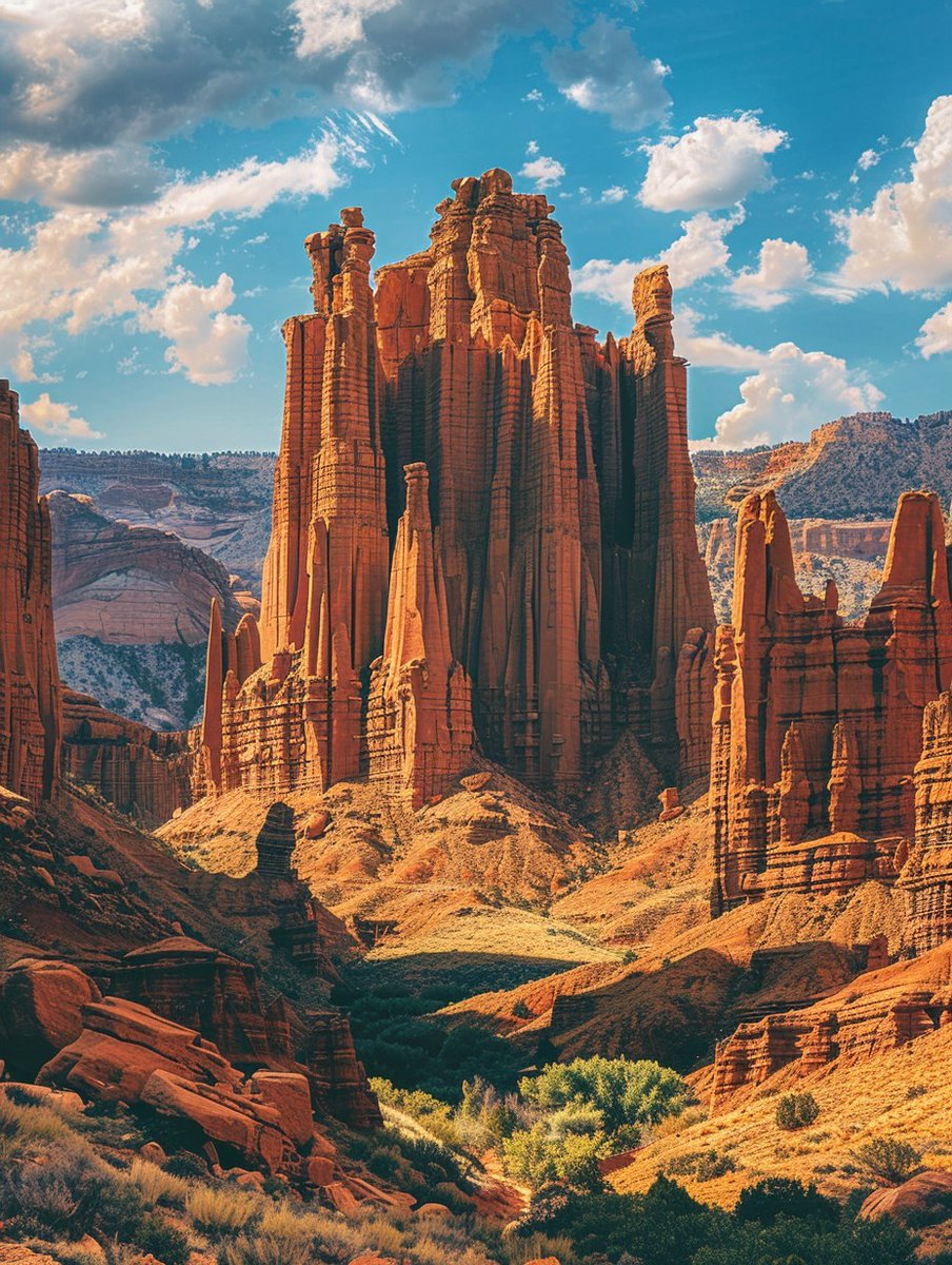 Cathedral Valley in Capitol Reef National Park