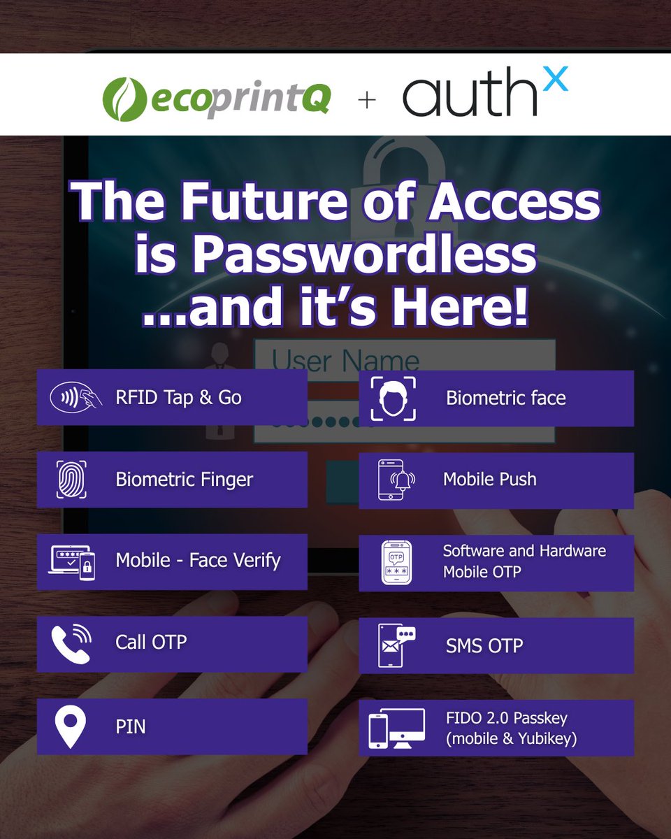 From biometric face scans and mobile push to OTPs and hardware keys, AuthX gives your team the flexibility to log in securely and efficiently, anywhere, anytime.