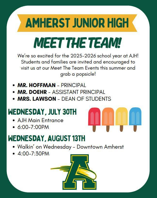 Amherst Junior High tweet media