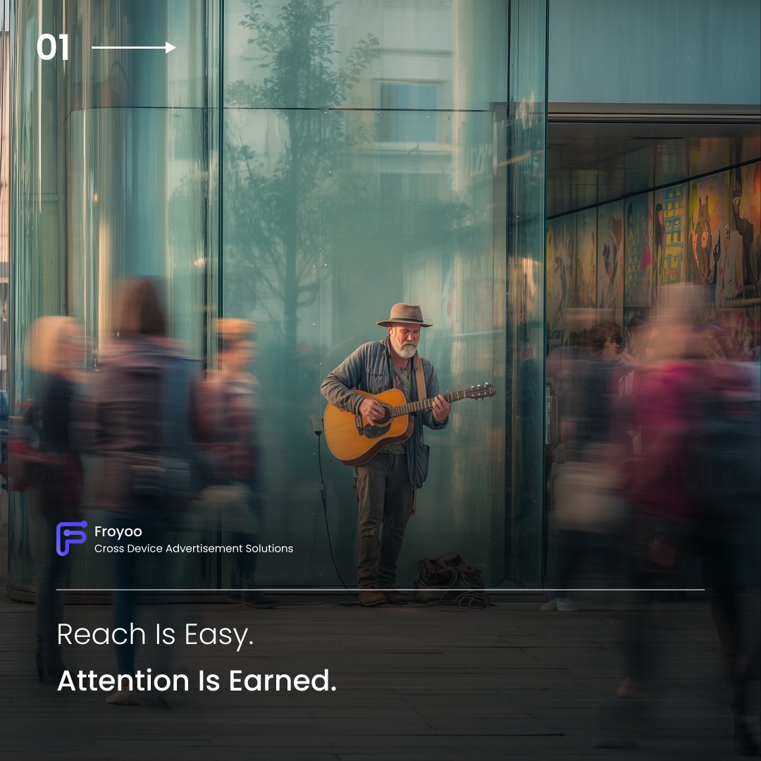 FroyooAdTech's tweet image. Reach is easy. Attention is earned.

In a world of skipped ads and endless scroll, real impact comes from holding focus - not just flashing impressions.

AdTech is evolving to measure what matters: attention. 🎯

#AdTech #AttentionEconomy #Programmatic