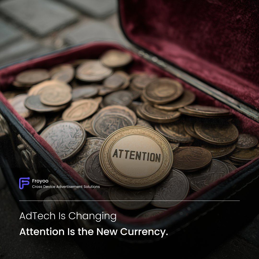 FroyooAdTech's tweet image. Reach is easy. Attention is earned.

In a world of skipped ads and endless scroll, real impact comes from holding focus - not just flashing impressions.

AdTech is evolving to measure what matters: attention. 🎯

#AdTech #AttentionEconomy #Programmatic