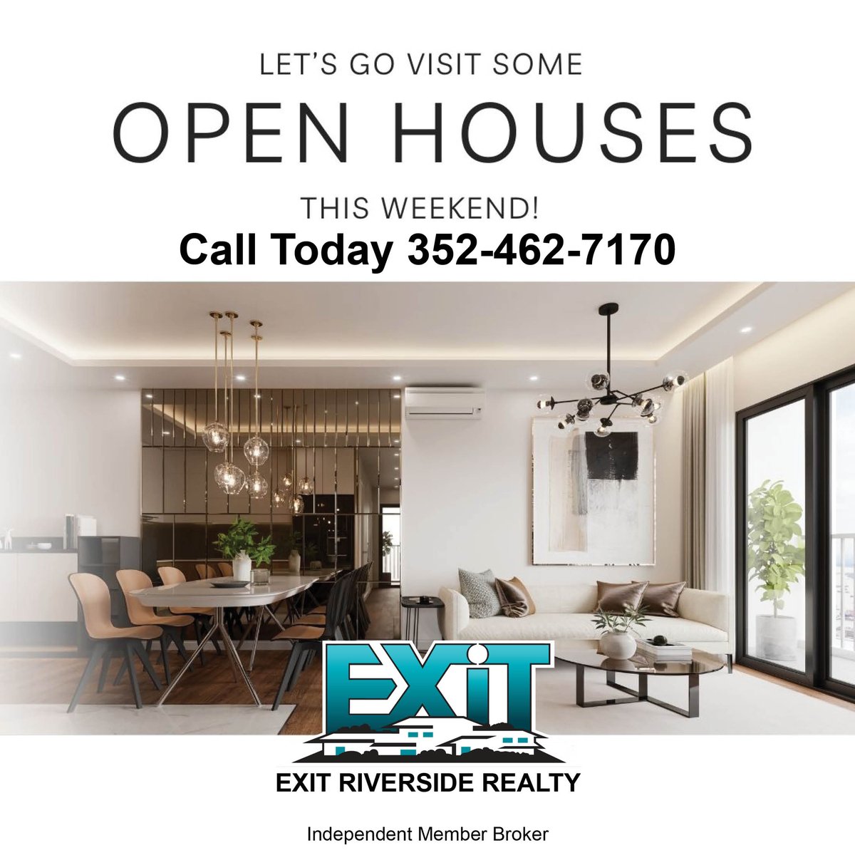 EXITvinny's tweet photo. Looking for a new home? Let's check out some open houses!

Call us today and let's chat about your real estate needs.

#EXITRiversideRealty #EXITrealty #residuals #3rdStreamOfIncome #RainbowRiverLife #Dunnellon #Ocala #MarionCountyHomes #CitrusCountyHomes #buy #sell #invest... https://t.co/cJtkmZ1zIF