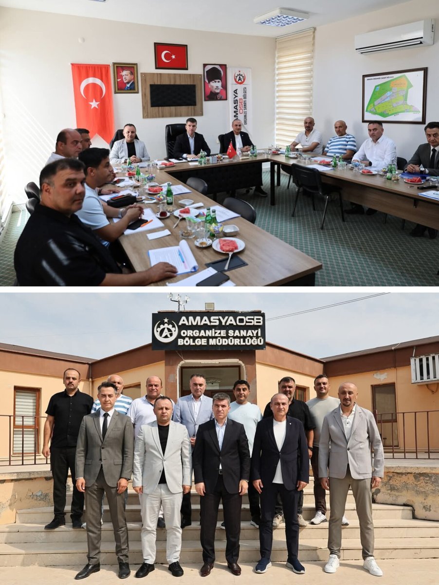Valimiz Sayın Önder BAKAN ve heyet üyelerinin katılımıyla, Organize Sanayi Bölgesi’nin Müteşebbis Heyeti Toplantısına katıldık.

#SanayiŞehriAmasya
#Amasya