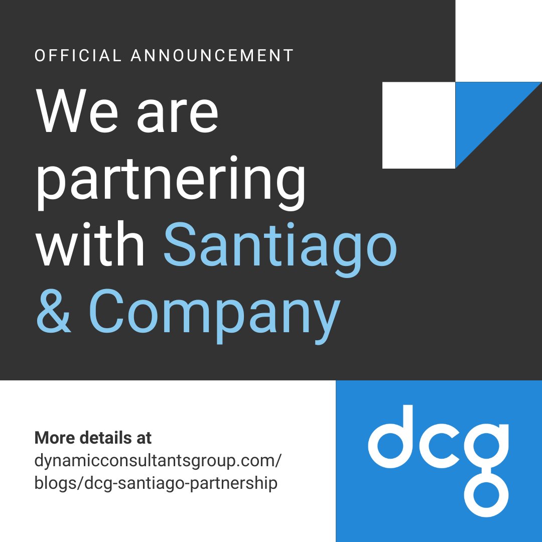 Dynamic Consultants Group (DCG) (@dynamiccg) on Twitter photo 🚨 Big news🚨
DCG + Santiago & Company (<a href="/WeAreSantiago/">Santiago & Company</a>) are launching a joint venture to reshape consulting in the AI era.
Combining:
➡️ DCG’s Microsoft expertise
➡️ Santiago’s AI-native strategy consulting
Learn more about the partnership 👉 dynamicconsultantsgroup.com/blogs/dcg-sant… 🚨 Big news🚨
DCG + Santiago & Company (<a href="/WeAreSantiago/">Santiago & Company</a>) are launching a joint venture to reshape consulting in the AI era.
Combining:
➡️ DCG’s Microsoft expertise
➡️ Santiago’s AI-native strategy consulting
Learn more about the partnership 👉 dynamicconsultantsgroup.com/blogs/dcg-sant…