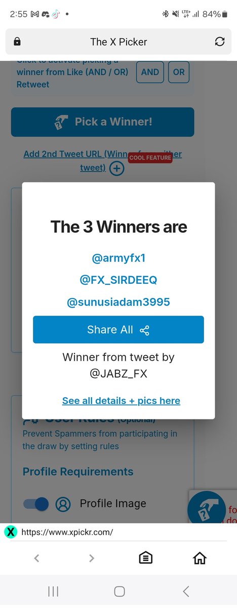 JABZ ☪️ (@jabz_fx) on Twitter photo Congratulation's winners 🏆
<a href="/armyfx1/">Flash⚡</a>
<a href="/FX_SIRDEEQ/">XGENTRADE 🎯📉</a>
<a href="/sunusiadam3995/">Dan hajia fx</a>
Kindly dm me with your registered email address 🙏 Congratulation's winners 🏆
<a href="/armyfx1/">Flash⚡</a>
<a href="/FX_SIRDEEQ/">XGENTRADE 🎯📉</a>
<a href="/sunusiadam3995/">Dan hajia fx</a>
Kindly dm me with your registered email address 🙏