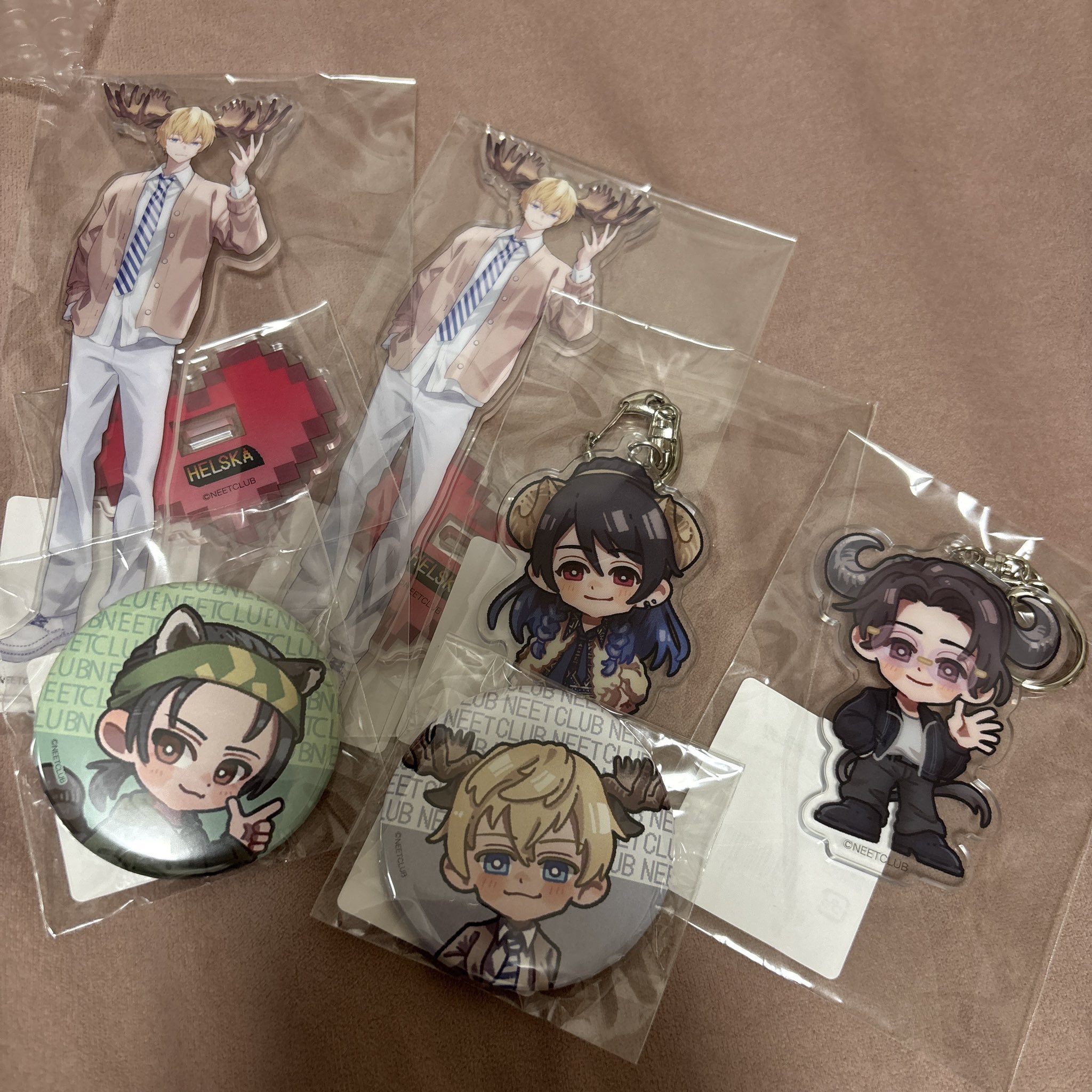 ニート部 コラボグッズ等 まとめ売り (バラ売りも2つから可○) ニート部 コラボグッズ等 まとめ売り (バラ売りも2つから可○) RED
