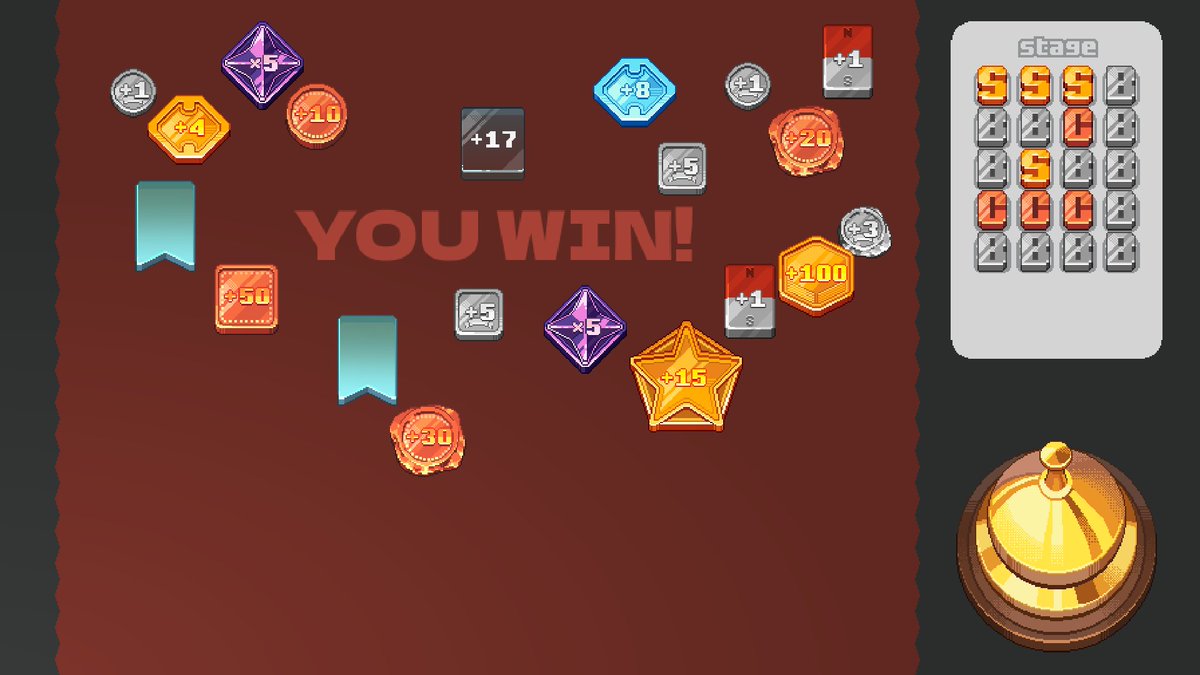 abiasponi's tweet image. MATCH MINTなんとかクリアした～～～おもろかった
ステージによってどのぐらい強化したらいいかとかの指標がよくわからないとこはあるも、運要素を己のプレイングで乗りこなしていく感じがいいね……