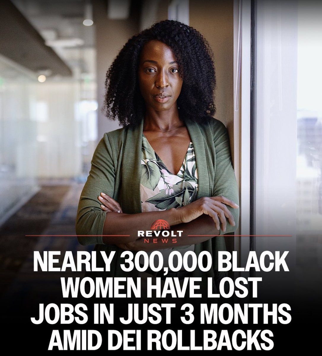 So 300,000 pointless DEI jobs were created for bIack women..??