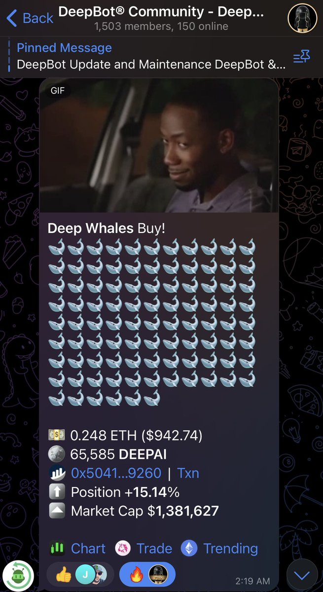 hearts4marky's tweet image. $DEEPAI is gaining unstoppable momentum, the buying is keep on rolling  and the traction is undeniable. If you haven’t check ,now’s the time. Opportunities like this don’t wait. Take the shot! 

#DEEPAI  #AITrading #AltcoinSeason