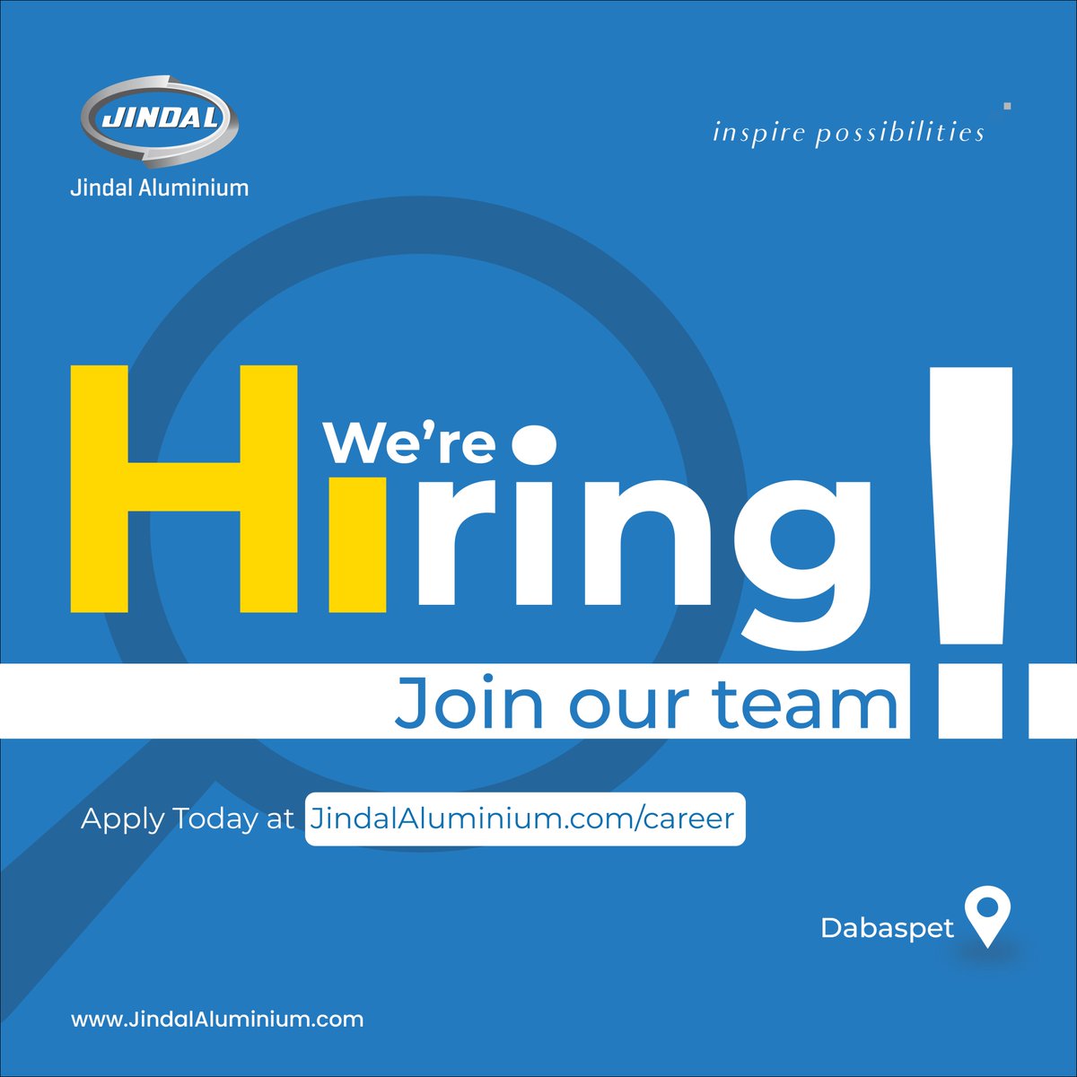 jindalaluminium's tweet image. Ready to Grow Your Career?​

We&apos;re hiring passionate minds to shape the future.​

Apply now - jindalaluminium.com/career

#Hiring #JindalAluminiumOne