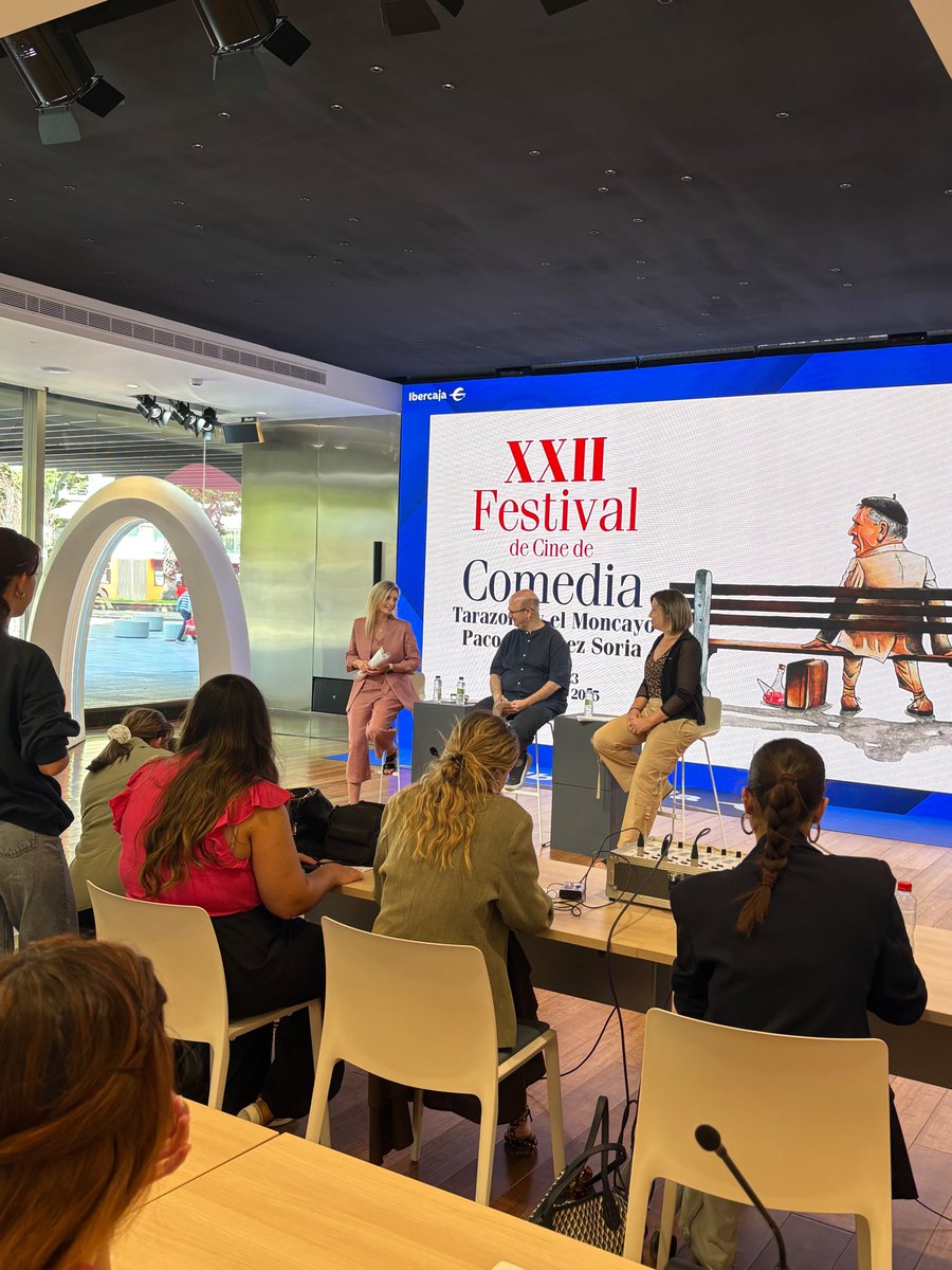 🗣️Esta mañana se ha celebrado la rueda de prensa del XXII Festival de Cine de Comedia Tarazona y el Moncayo ‘Paco Martínez Soria’ en el Espacio lbercaja Xplora en la que se ha dado a conocer la programación completa de esta edición.

Consulta el catálogo 👉cinetarazonaymoncayo.es