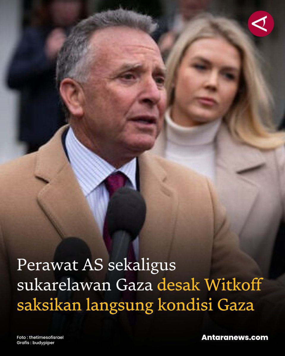 antaranews's tweet photo. “Jika Tuan Witkoff akan datang ke Israel, maka saya akan mengundangnya untuk datang ke Gaza. Datanglah dan lihat sendiri,” kata Elidalis Burgos.
#gaza #medis #perawat #trump #amerika #palestina
https://t.co/sM9mSAXGoB https://t.co/FdB7KvnMPT