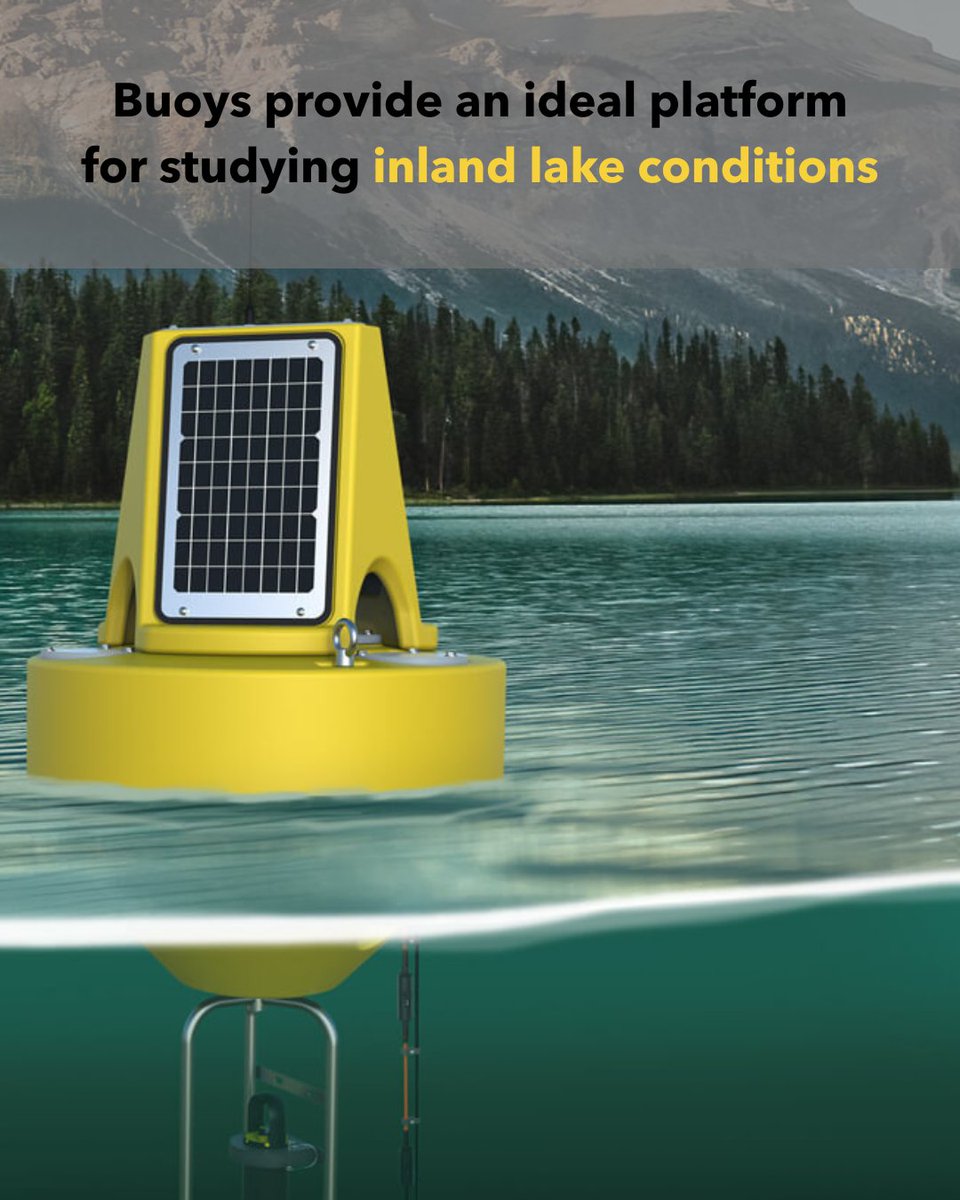 🌊Small inland lakes are vital freshwater resources that provide habitat, drinking water, recreation, and more. Data buoys monitor lake health and the impacts of acute and long-term changes. 

Learn about our recommended Lake Monitoring system ➡️ nexsens.com/systems/inland…