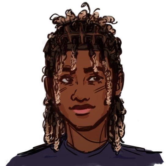 zombieby3rs's tweet image. #core4 with different hair doodles 💇