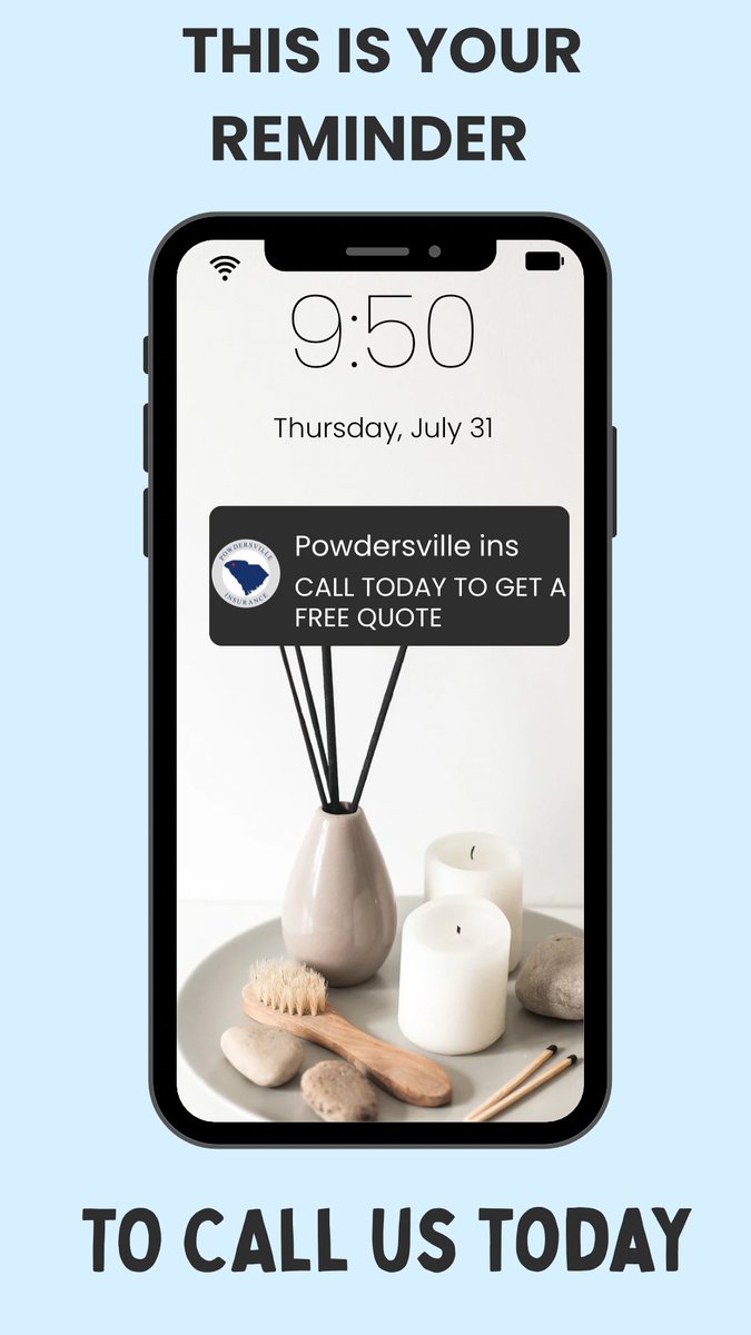 PowdersvilleCo's tweet photo. Ring ring… Who’s there? Powdersville Insurance, reminding you to call and get your free quote today!

#PowdersvilleInsurance #FreeQuote #EasyCoverage #LocalAgent #InsuranceThatCares #SmartProtection #CallToday #PeaceOfMind #WeMakeItSimple #InsuranceMadeEasy https://t.co/DZArpeOdJi