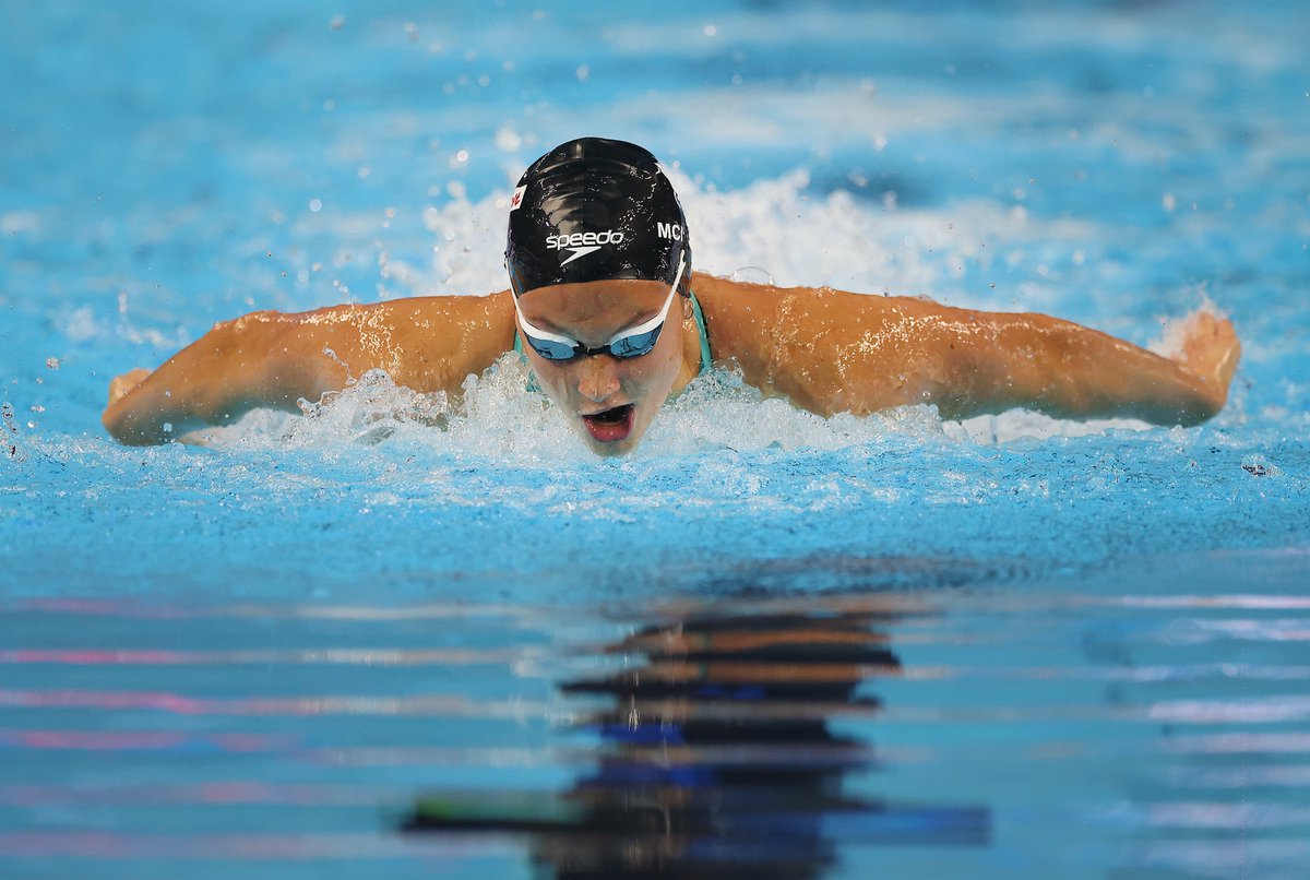 Make it three for three on Summer McIntosh’s drive for five gold medals at the World Aquatics Championships in Singapore.

🔗 t.ly/iAppf