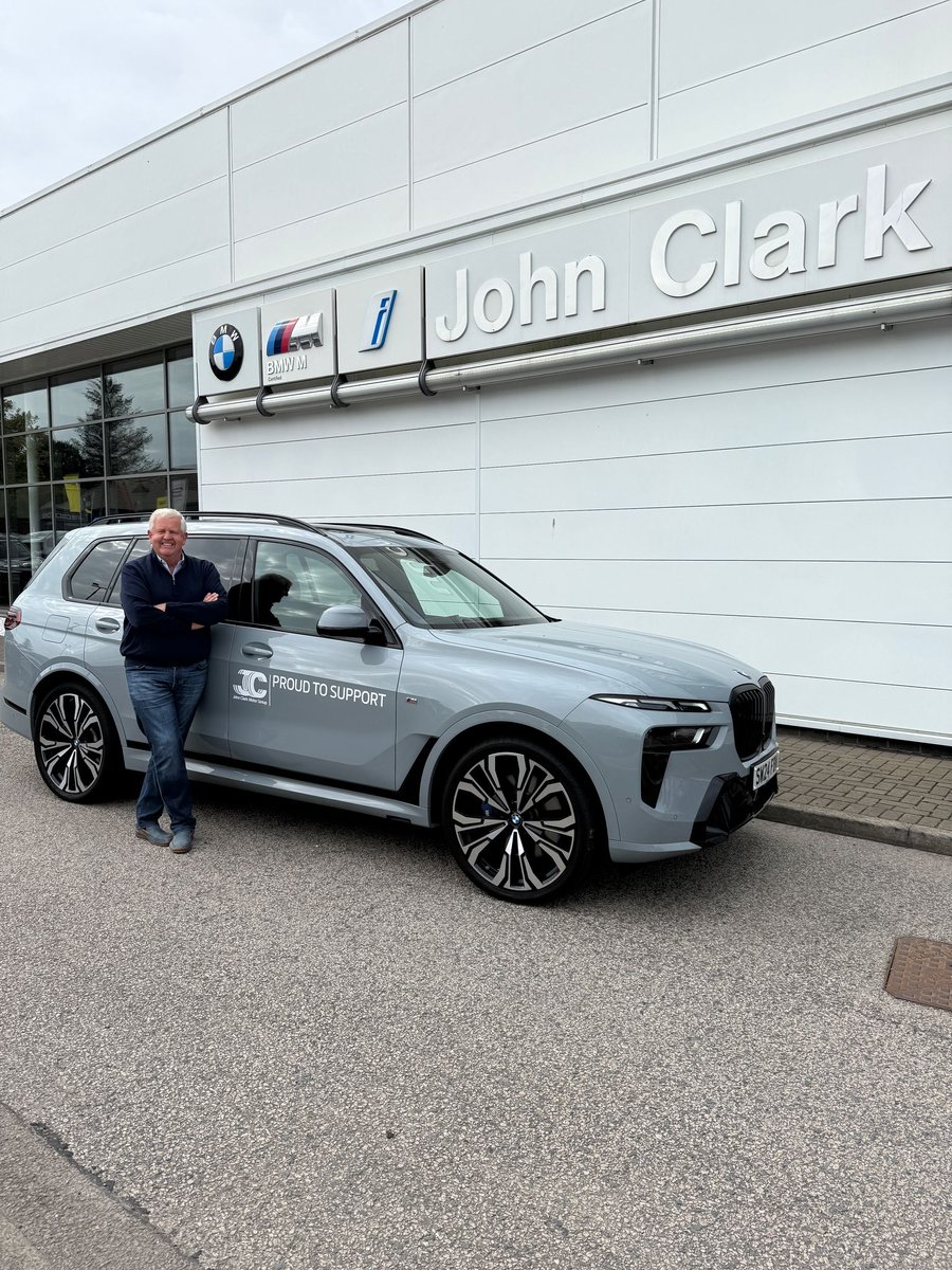 John Clark Motor Group are proud to support Colin Montgomerie as he hosts the PGA Senior Championship at Trump International Golf Links in Aberdeen.

We’re delighted to provide him with a brand-new BMW X7 from John Clark BMW to support his role.