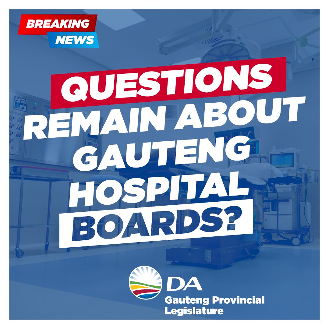 Democratic Alliance Gauteng Legislature (@da_gpl) on Twitter photo Gauteng Hospital Boards stuffed with ANC Youth League members?
Dr Jack Bloom says 10 of 28 youth appointees are ANCYL — incl. the Provincial Secretary!
🔎 No interviews
⚠️ No transparency
#CadreDeployment #DA_GPL #GautengHealth <a href="/JackBloomDA/">Jack Bloom</a>
Read more: open.substack.com/pub/dagpl/p/qu… Gauteng Hospital Boards stuffed with ANC Youth League members?
Dr Jack Bloom says 10 of 28 youth appointees are ANCYL — incl. the Provincial Secretary!
🔎 No interviews
⚠️ No transparency
#CadreDeployment #DA_GPL #GautengHealth <a href="/JackBloomDA/">Jack Bloom</a>
Read more: open.substack.com/pub/dagpl/p/qu…