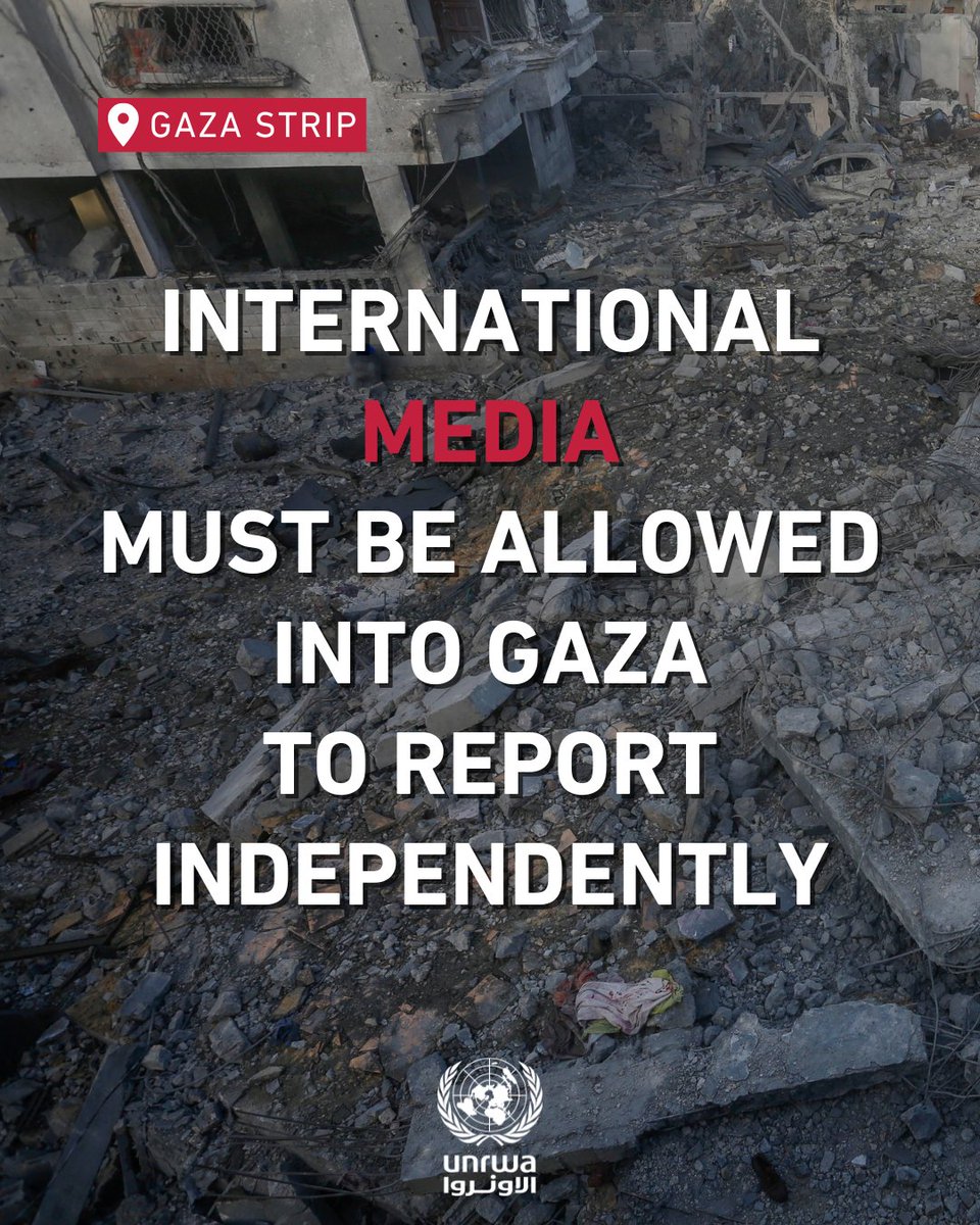 It has been over 660 days of atrocities against civilians in #Gaza. 
international media not allowed into Gaza to independently report. 

This ban on international media fuels disinformation and deepens dehumanization of the Palestinian people.

The ban must be lifted now.