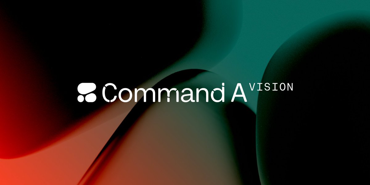 Introducing Command A Vision, a state-of-the-art generative model that excels across multimodal image capabilities that matter for enterprises!