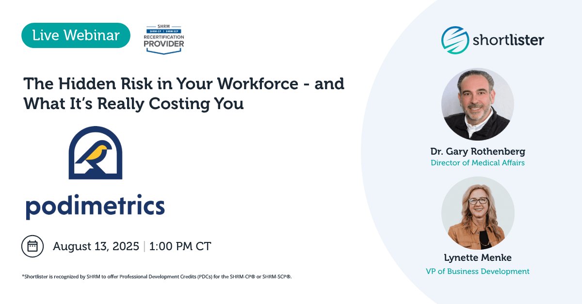 When discussing rising healthcare costs and workforce disruption, we often think big picture - chronic conditions, mental health. But what if one of the most costly risks is something few are even discussing?

Join @Podimetrics for a powerful webinar:

bit.ly/45jG5my