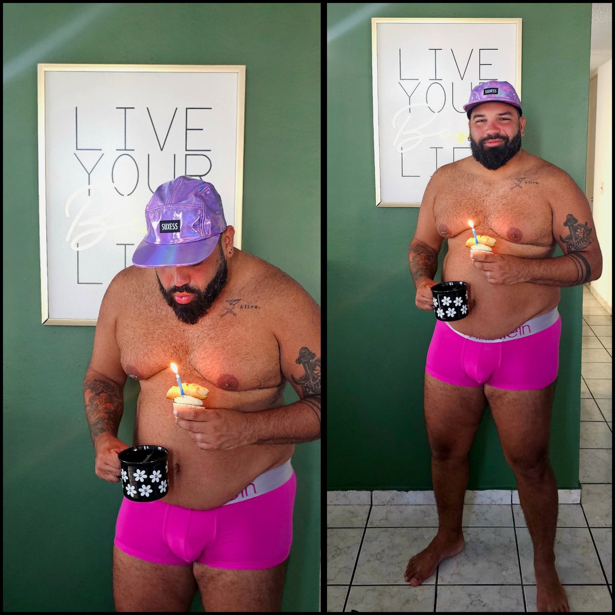 Welcome 35th 🎂😈😎🐻🎁🎈🎉🍾🍷🥃