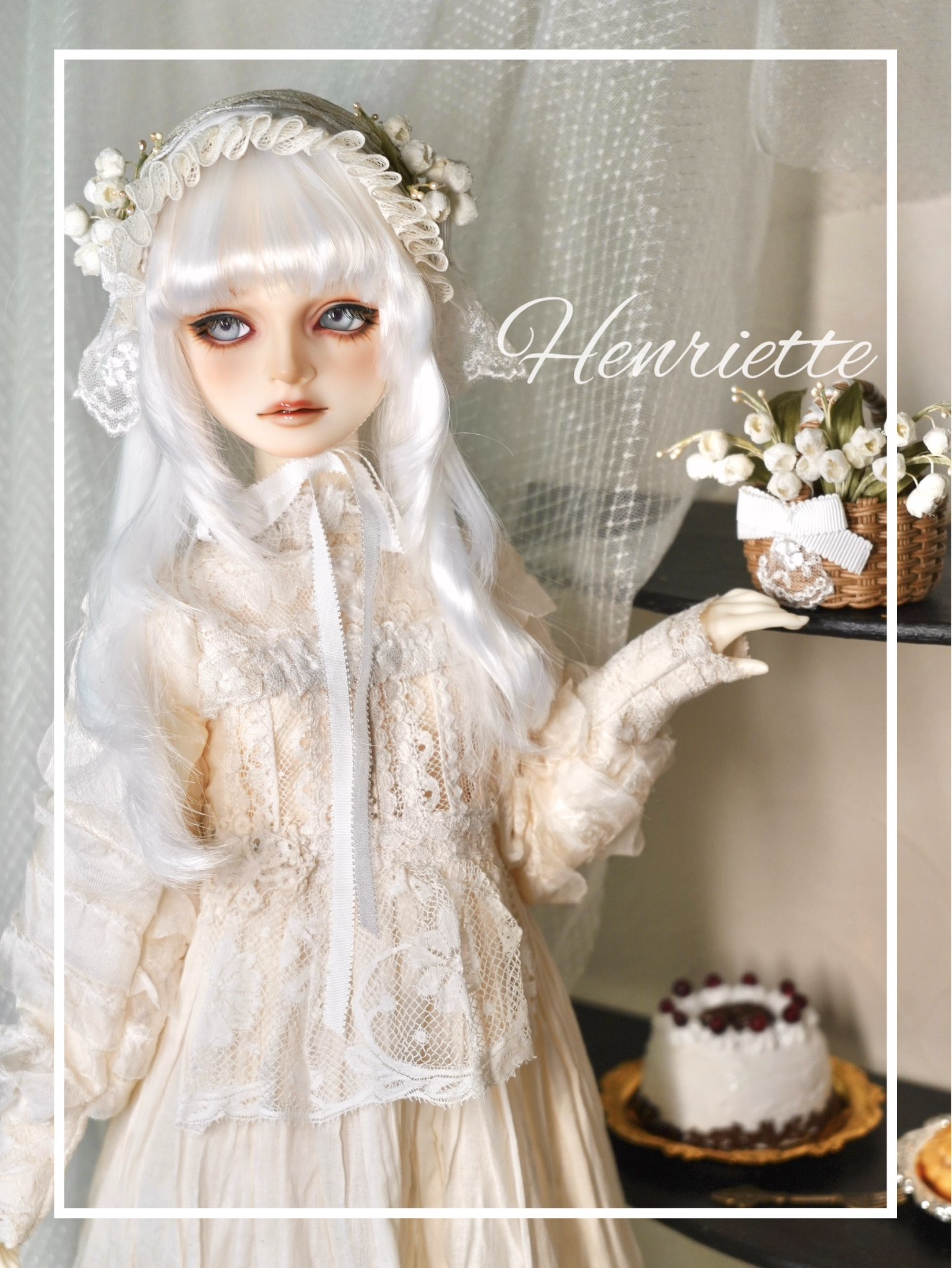 可愛い❤️リメイクドール‼️イーマリー ツインテール おだんご ピスタチオ＆苺ミルク 可愛い❤️リメイクドール‼️イーマリー ツインテール おだんご