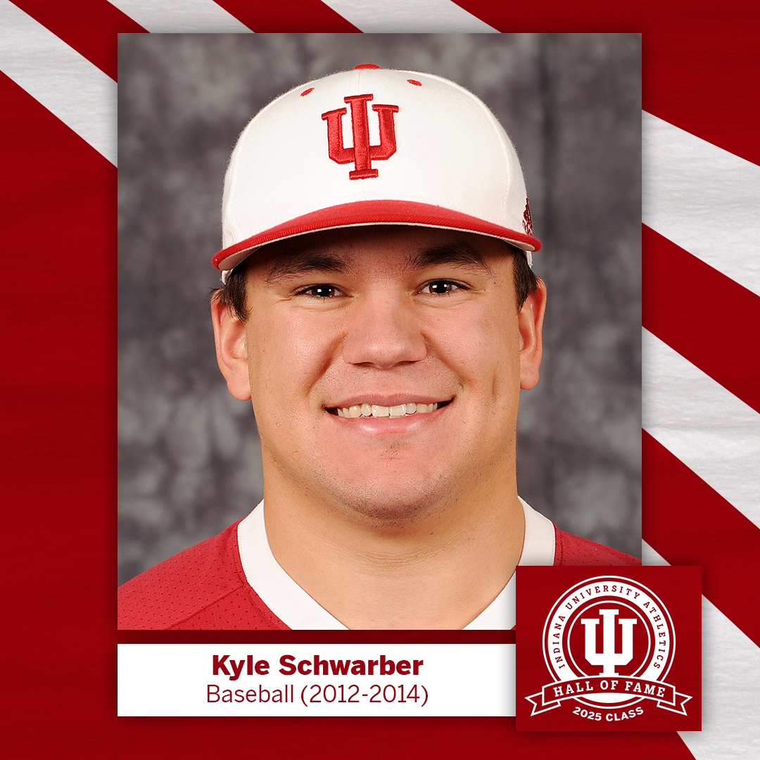Indiana Baseball (@indianabase) on Twitter photo Hoosier legend.
Congrats to <a href="/kschwarb12/">Kyle Schwarber</a> for being named to the 2025 Indiana University Athletics Hall of Fame! Hoosier legend.
Congrats to <a href="/kschwarb12/">Kyle Schwarber</a> for being named to the 2025 Indiana University Athletics Hall of Fame!