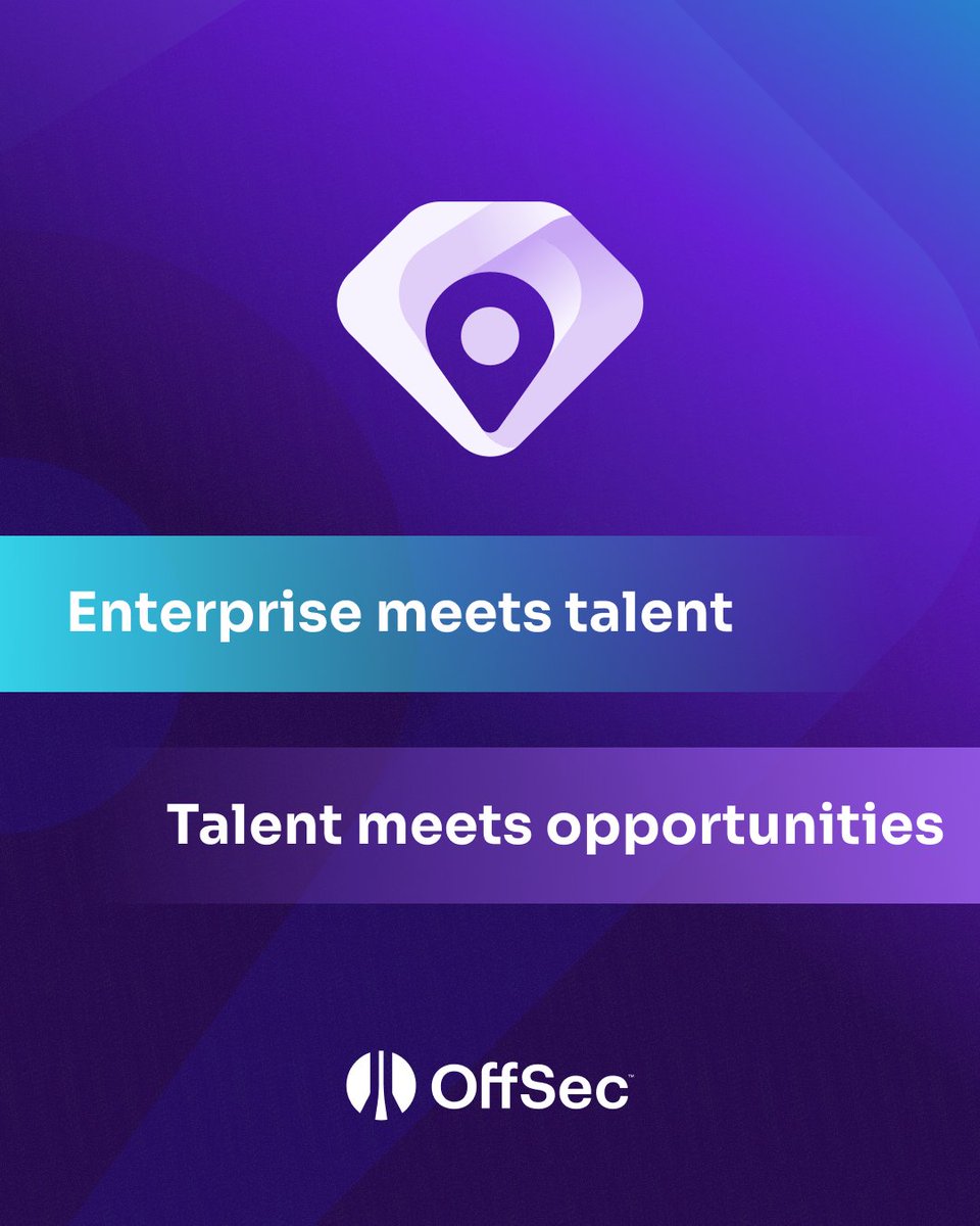 Introducing Talent Finder 🔍💎 
🔗 offs.ec/46vPTMk 

Whether you're building elite cybersecurity teams or looking to join one, #TalentFinder connects the dots. Now available for hiring managers &amp; job seekers.

👩‍💼 For hiring managers: Tap into a verified pool of