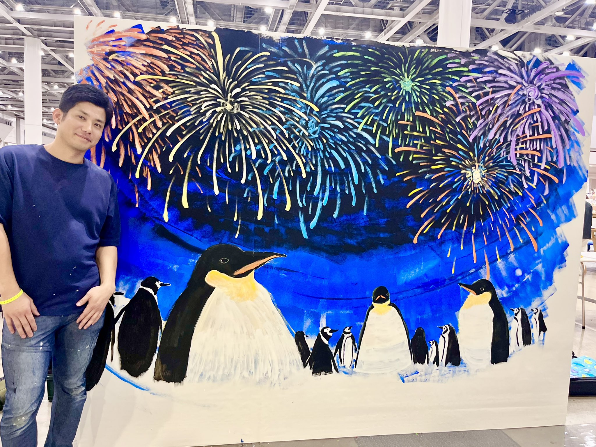鏡アキさん絵画2点まとめ売り 鏡アキさん絵画2点まとめ売り