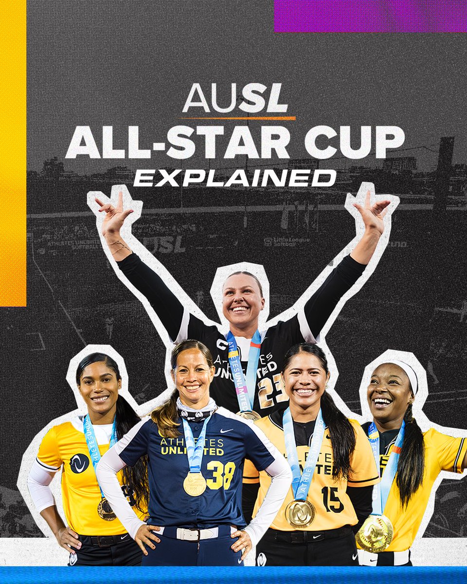 A full rundown of how the AUSL All-Star Cup works 🌟 

A thread 🧵