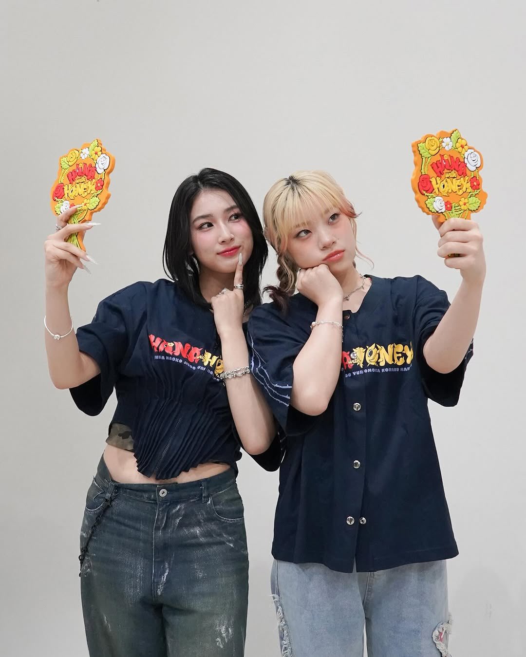 HANA with HONEYs ファンミ タオル TシャツLサイズ HANA with HONEYs ファンミーティング タオル - メルカリ