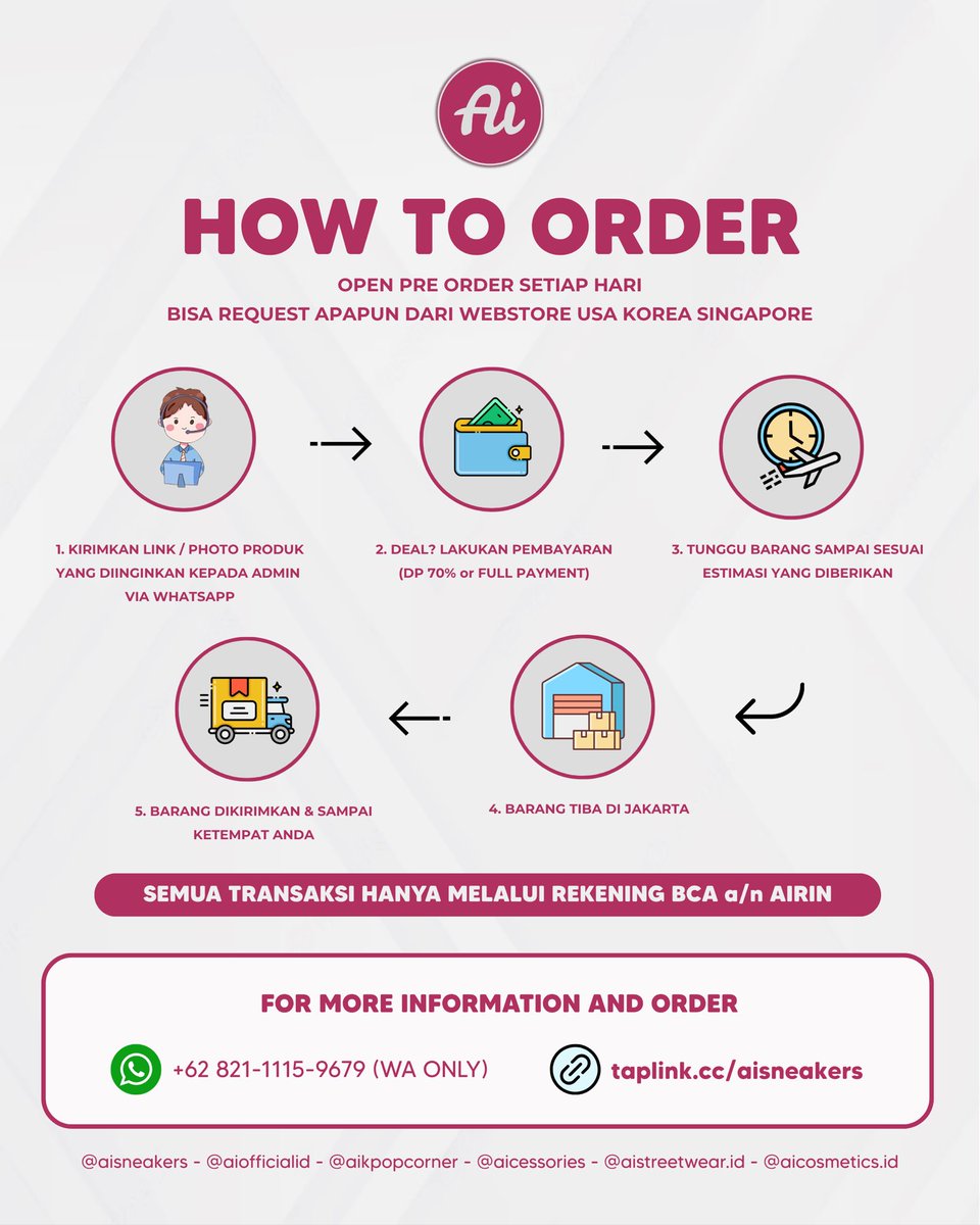 AiKpopCorner - Jastip ๐บ๐ธ๐ฐ๐ท๐ธ๐ฌ tweet media