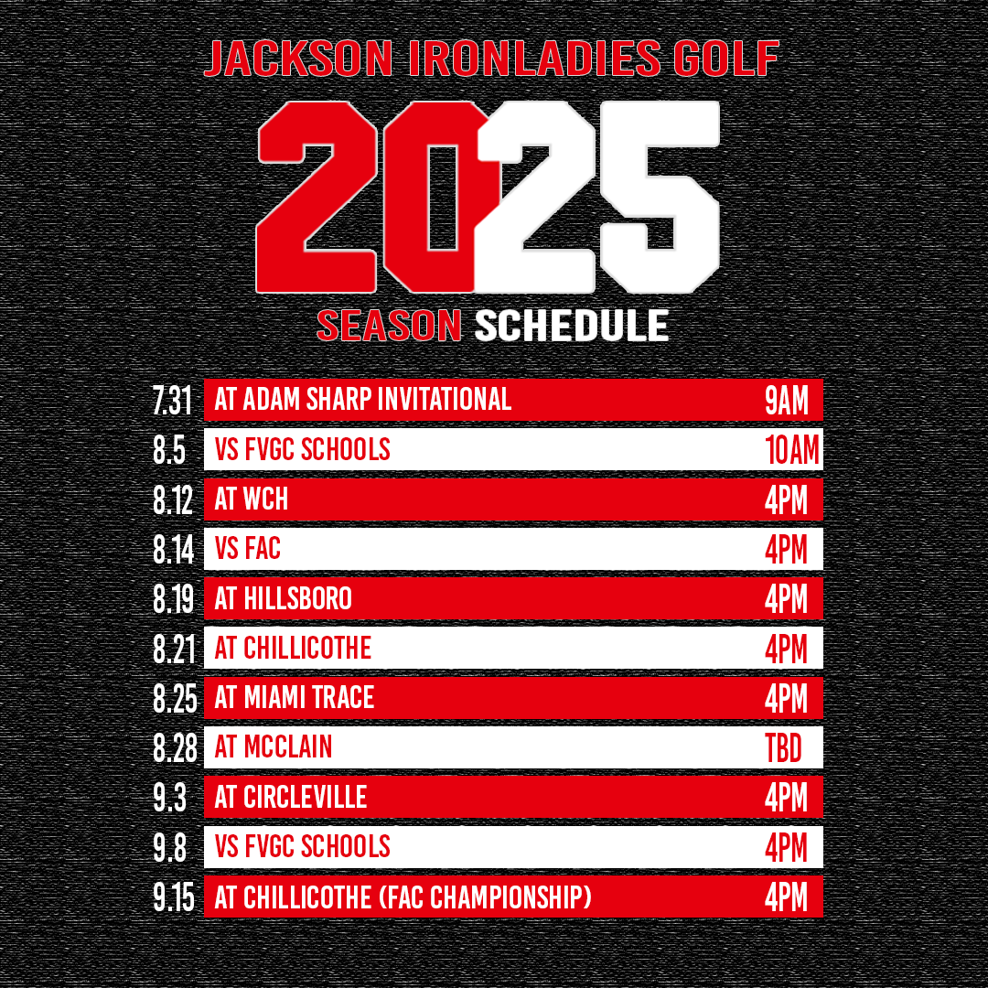 Good luck to all of our Ironmen and Ironladies golfers this season!