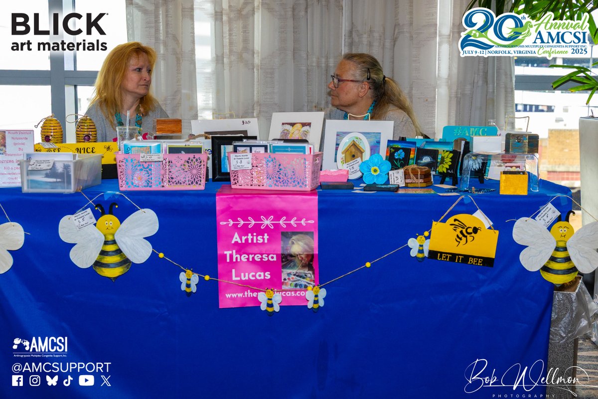 amcsupport's tweet image. 🎨Huge thanks to @Blick_Art for sponsoring Painting with Theresa at our 20th Annual AMCSI Conference in Norfolk, VA!

Your support helped bring color, creativity &amp;amp; connection to our community💙

📸 Photo: Bob Wellmon

#AMCVA25 #ThankYouBlick #CreateWithBlick #AMCFamily #AMCStrong