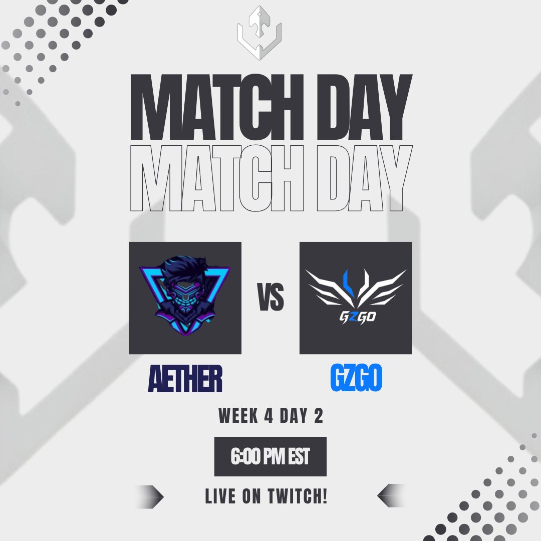 Titans of Low Elo (@titansoflowelo) on Twitter photo I got tired of the 7pm games and thankfully we now have a 6pm game!
<a href="/aethervalorant/">Aether Esports</a> VS <a href="/TeamGOGOeSports/">Team GOGO eSports</a>
Will be streamed on: twitch.tv/titanschalleng⦠I got tired of the 7pm games and thankfully we now have a 6pm game!
<a href="/aethervalorant/">Aether Esports</a> VS <a href="/TeamGOGOeSports/">Team GOGO eSports</a>
Will be streamed on: twitch.tv/titanschallengā¦