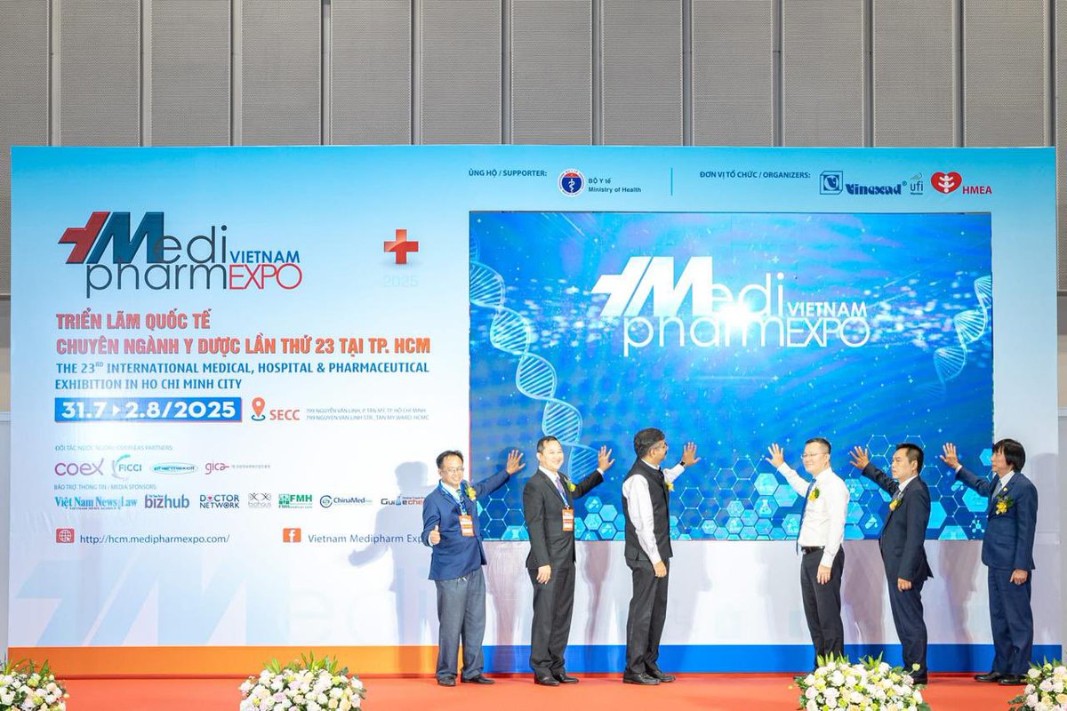 India in HCMC (@cghcm) on Twitter photo Today, <a href="/cghcm/">India in HCMC</a> attended the Opening Ceremony of the VIETMEDICARE EXPO 2025 in Ho Chi Minh City. The exhibition saw participation of over 20 Indian exhibitors from the medical devices and pharmaceutical sectors. Today, <a href="/cghcm/">India in HCMC</a> attended the Opening Ceremony of the VIETMEDICARE EXPO 2025 in Ho Chi Minh City. The exhibition saw participation of over 20 Indian exhibitors from the medical devices and pharmaceutical sectors.