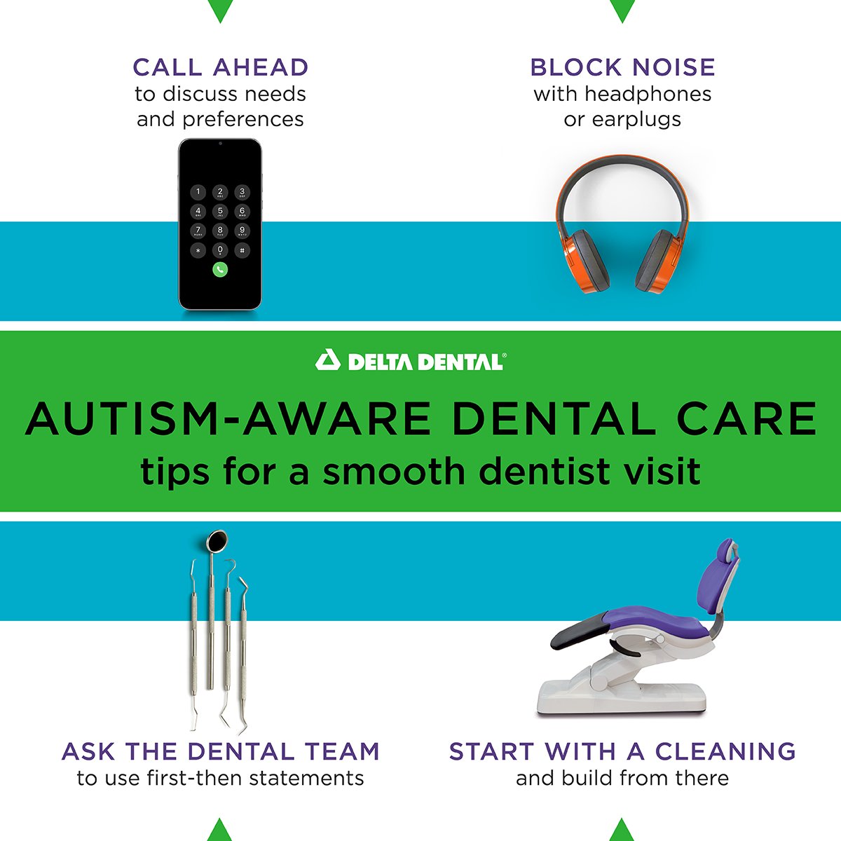 Dental care isn’t a one-size-fits-all approach. For those with autism spectrum disorder (ASD), trips to the dentist can be challenging for several reasons. Here are some tips for a less stressful dental visit.
