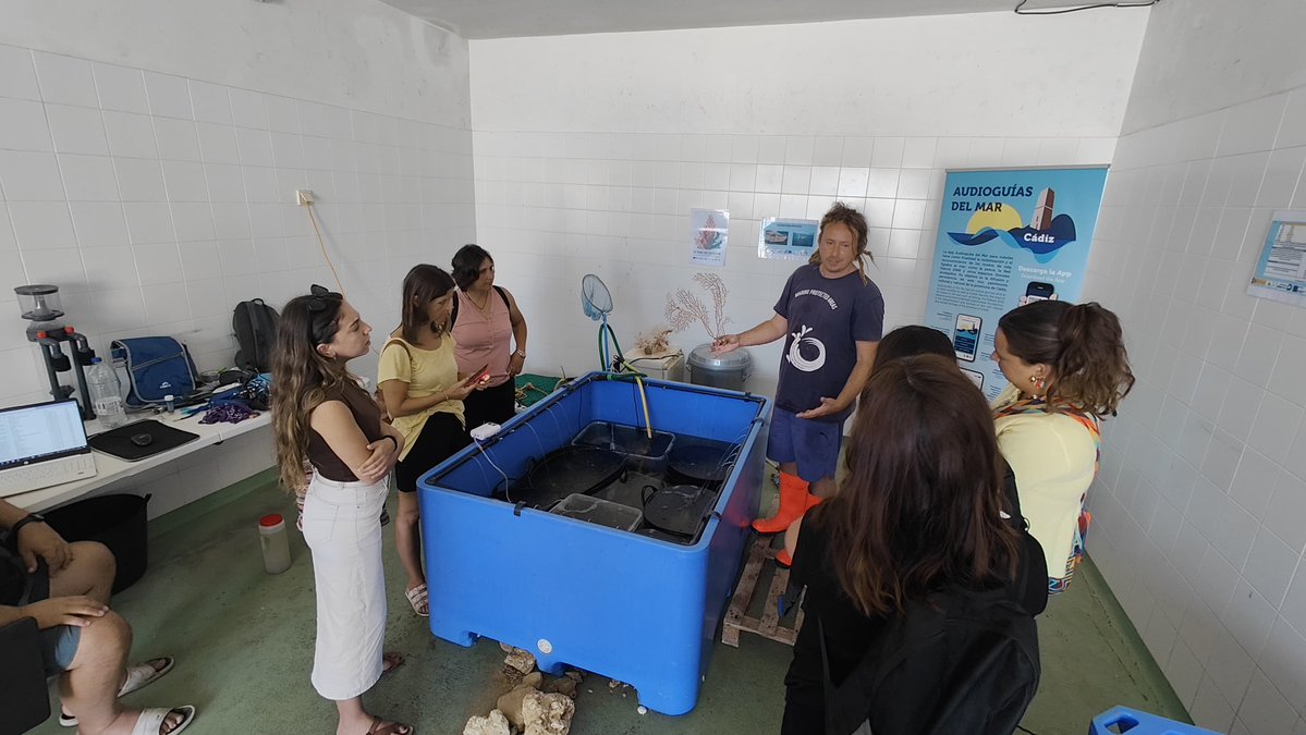 🌊 Esta semana estuvimos en Conil con el alumnado de Andalucía del #PescaHAB. 

Allí conocimos el proyecto Casa de los Ramos y las Santamarías, iniciativa de la <a href="/Opp72Pesca/">OPP72</a> y la ONG Soldecocos dedicada a la recuperación de corales y gorgonias enmallados en redes de pesca.
